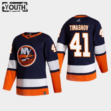 New York Islanders Dmytro Timashov 41 2020-21 Reverse Retro Authentic Shirt - Kinderen